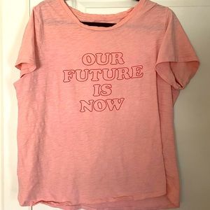 pink feminist t-shirt